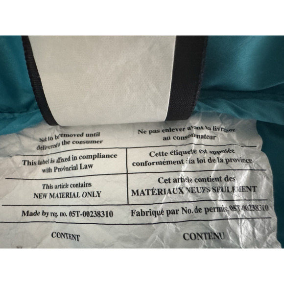 Marmot Jacket XL 700-Fill Down Turquoise Blue Quilted Full Zip Pockets Packable - Picture 10 of 15